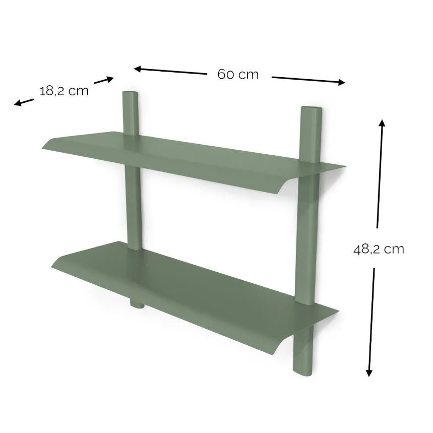 Spinder Design seinariiul Hola 2x60 roheline