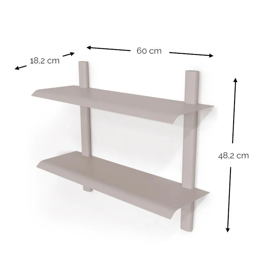 Spinder Design seinariiul Hola 2x60 taupe