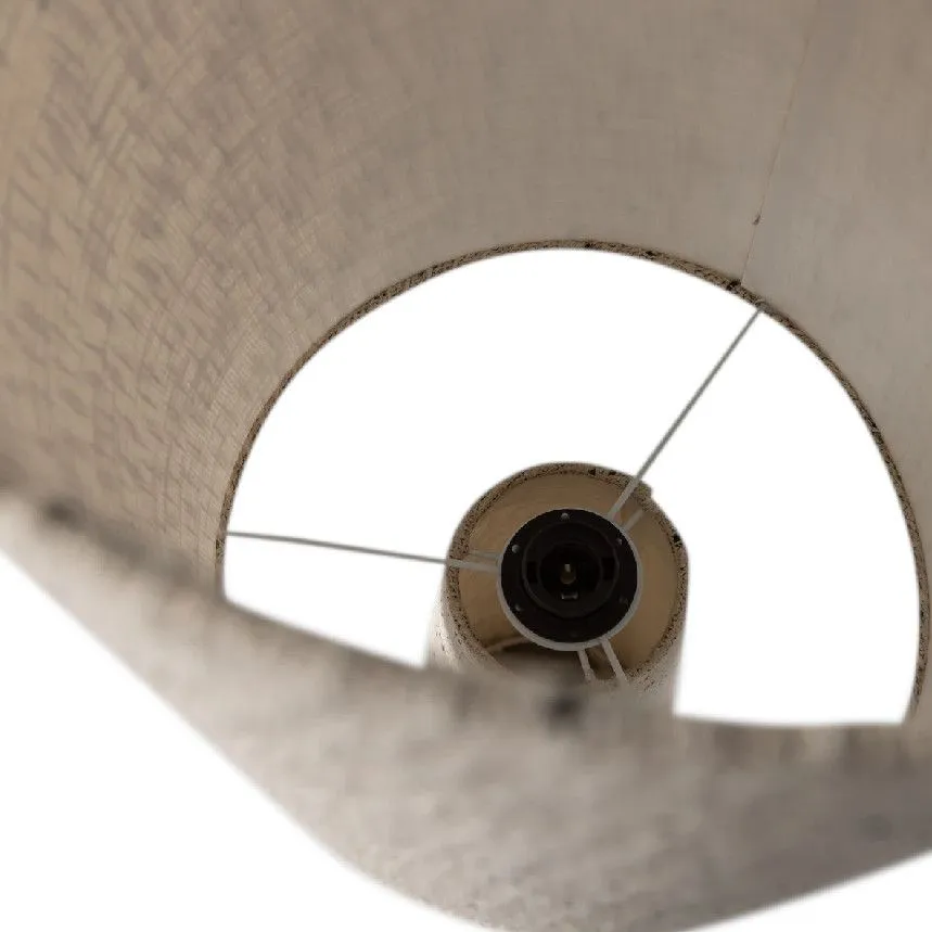 WOOOD põrandalamp Loft H130 natural/mustad täpid