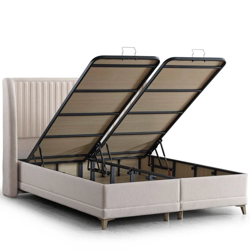 Kontinentaalvoodi Chamera 160x200 beež