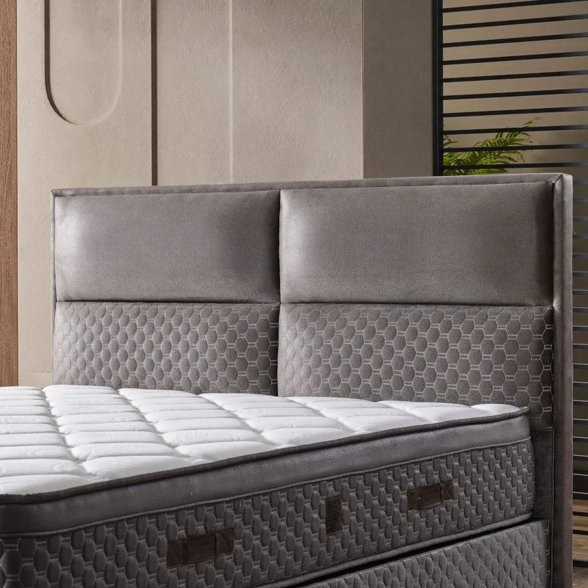 Kontinentaalvoodi Ossyla 160x200 tumehall