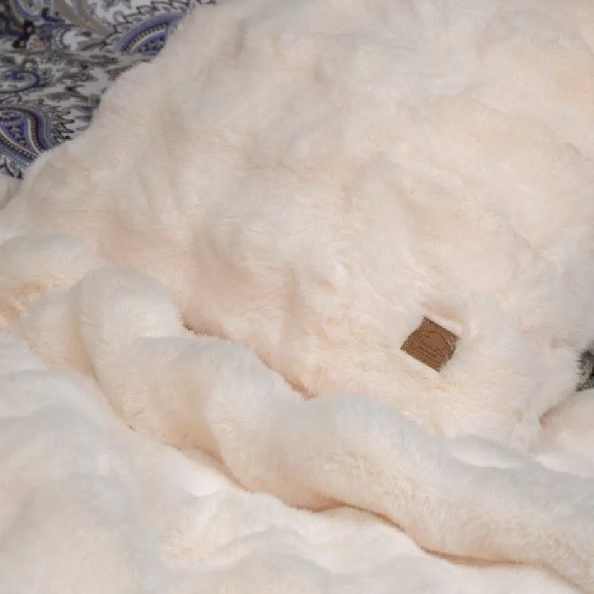 Pleed Fanni K Aava 127x152 valge