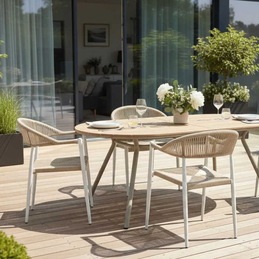 Aiatool Frey valge/beež