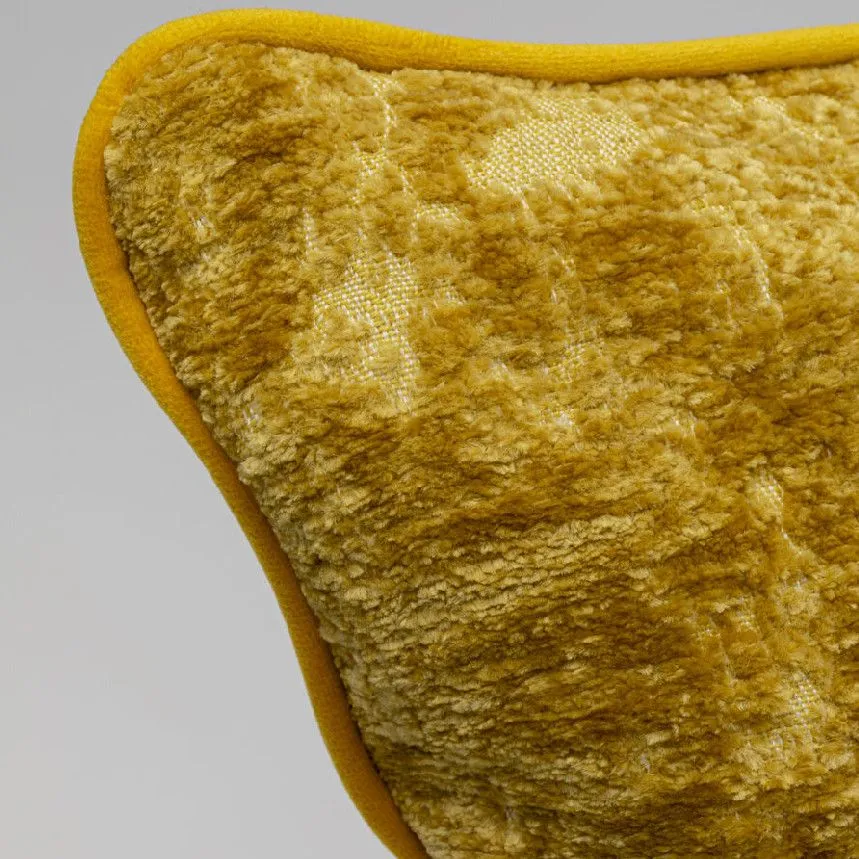 Dekoratiivpadi Royal 45x45 sinepikollane