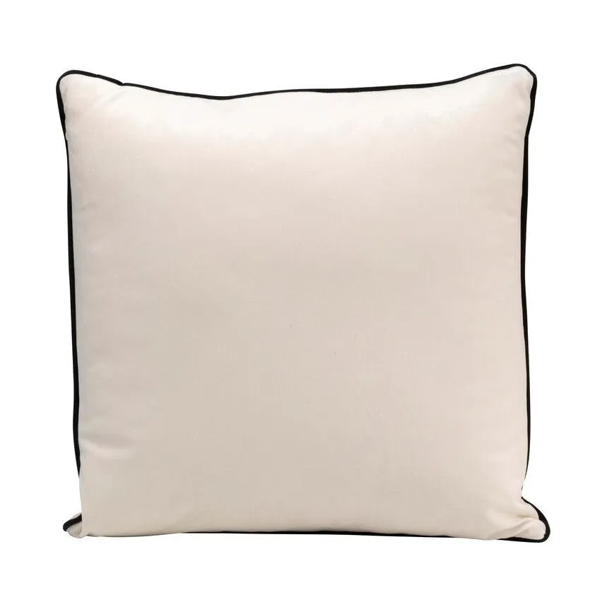 Dekoratiivpadi Geometric 45x45 valge/must