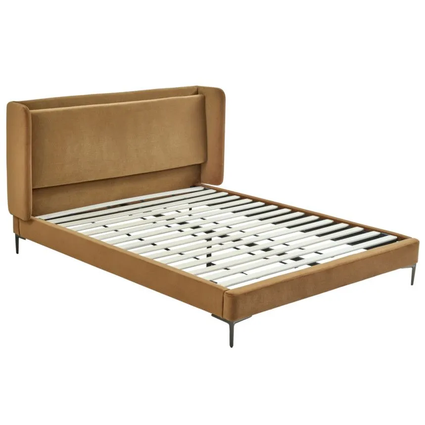 Voodi Sirell 160x200 ookerkollane