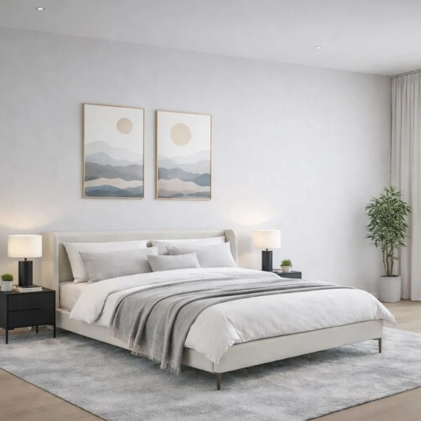 Voodi Sirell 160x200 šampanja