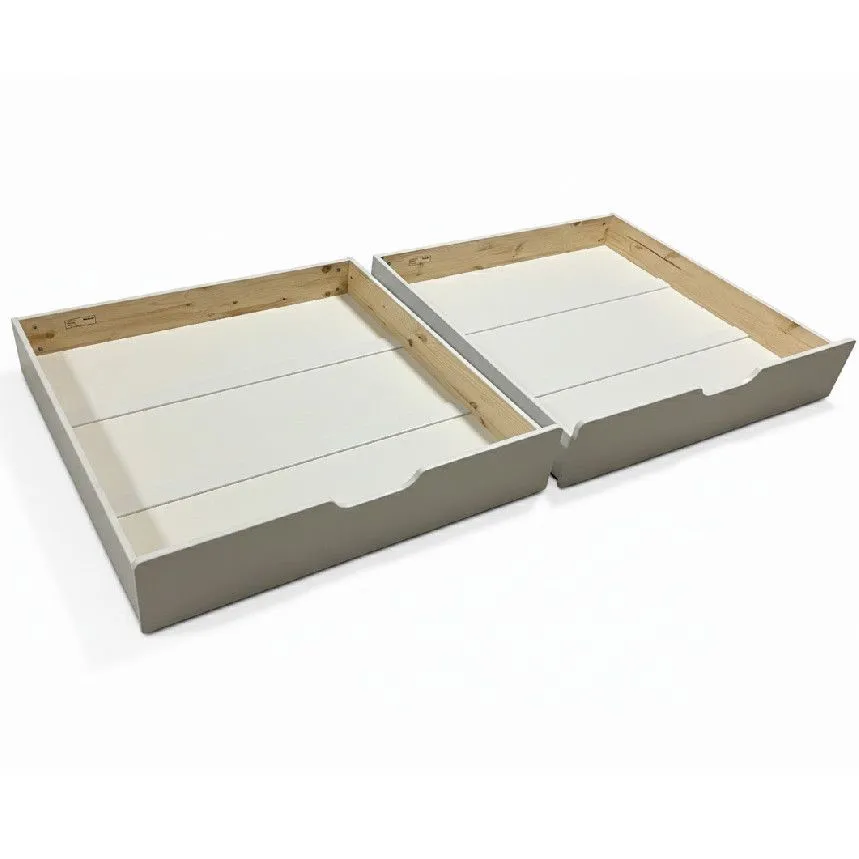 Voodialused sahtlid Arabella 2tk valge