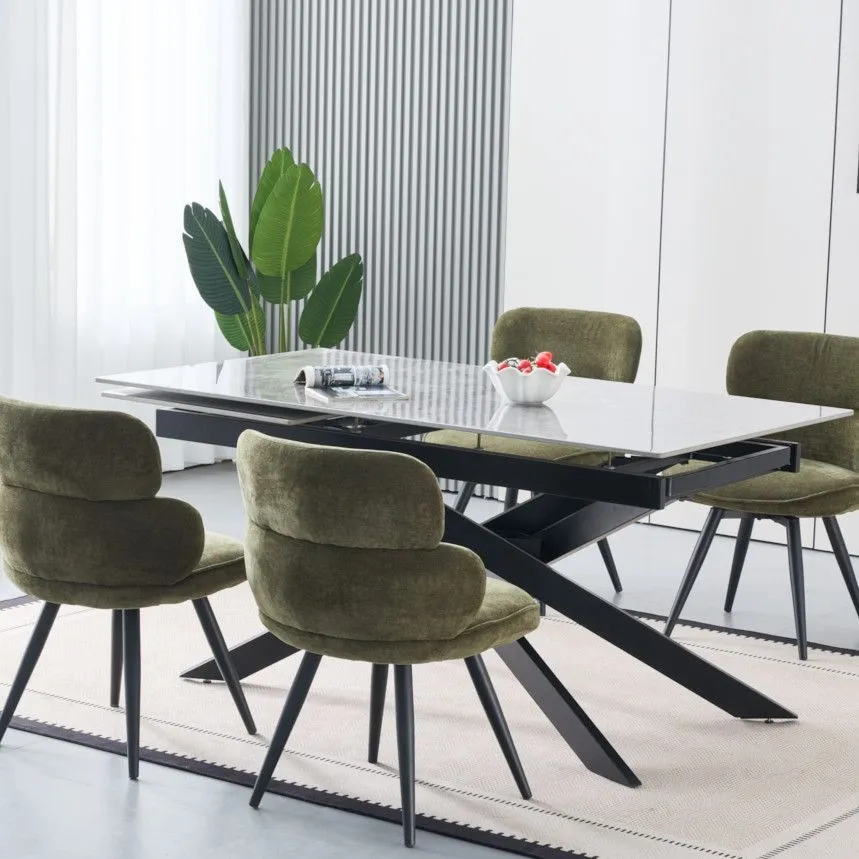 Pöörlev tool Triple roheline