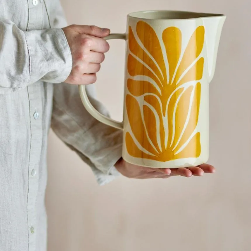 Bloomingville kann Fauni kollane