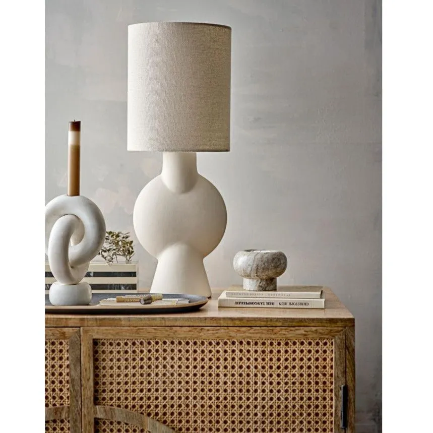 Bloomingville laualamp Sergio H54.5 kreem