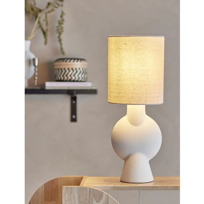 Bloomingville laualamp Sergio H54.5 kreem