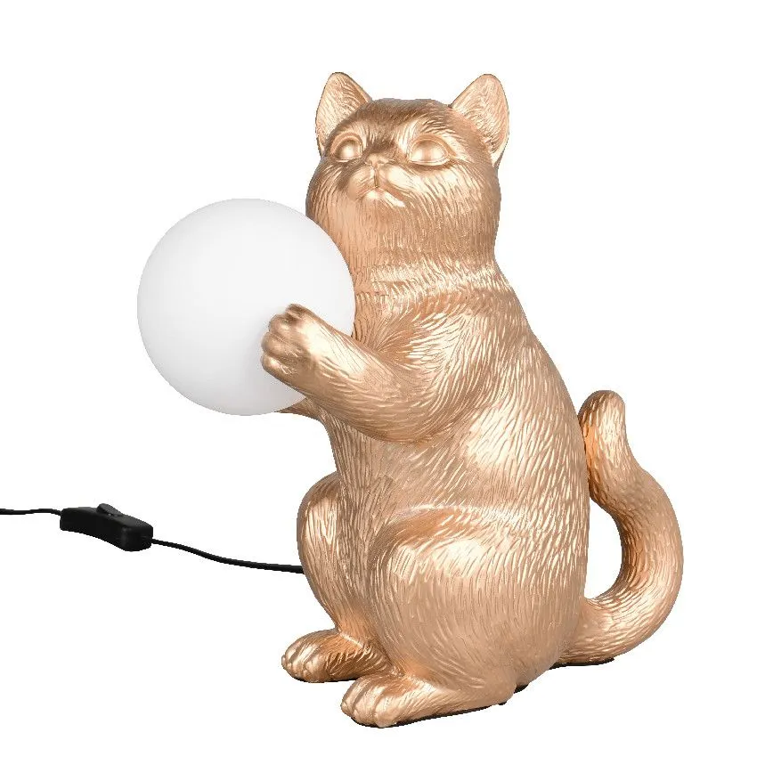 Lauavalgusti Kass kuldne