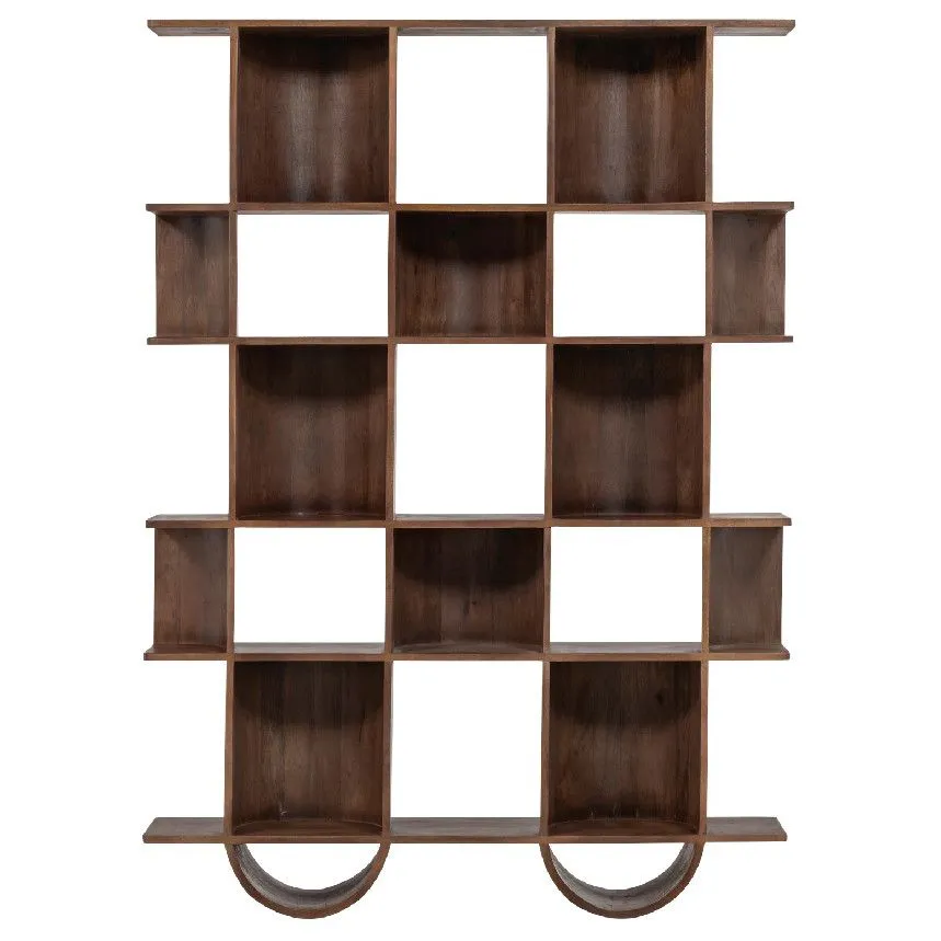 WOOOD raamaturiiul Sinne H180 pähkel