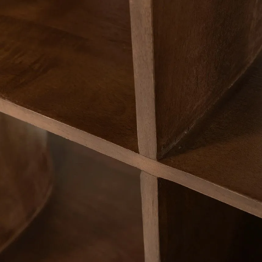 WOOOD raamaturiiul Sinne H180 pähkel