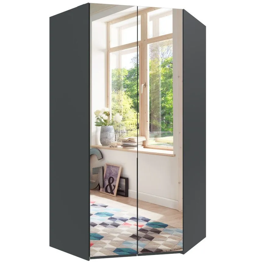 Nurgakapp+peegel New York A Black 2u H208 grafiithall