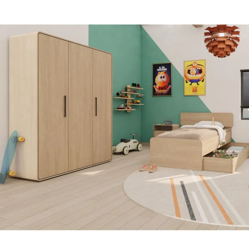 Riidekapp Lago 3u liivatamm