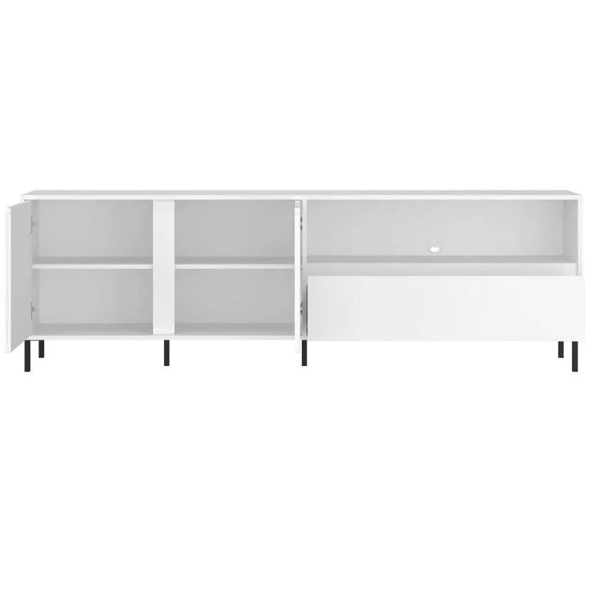 Tv-alus Avenale 2u1s valge kõrgläige