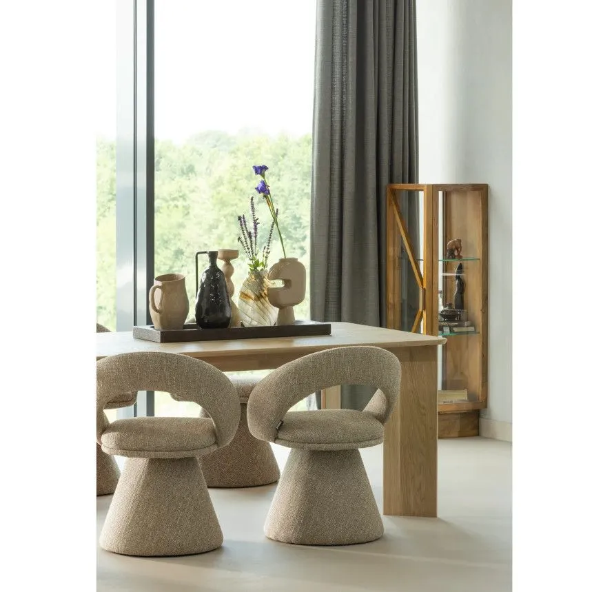 WOOOD pöörlev söögitool Winte natural