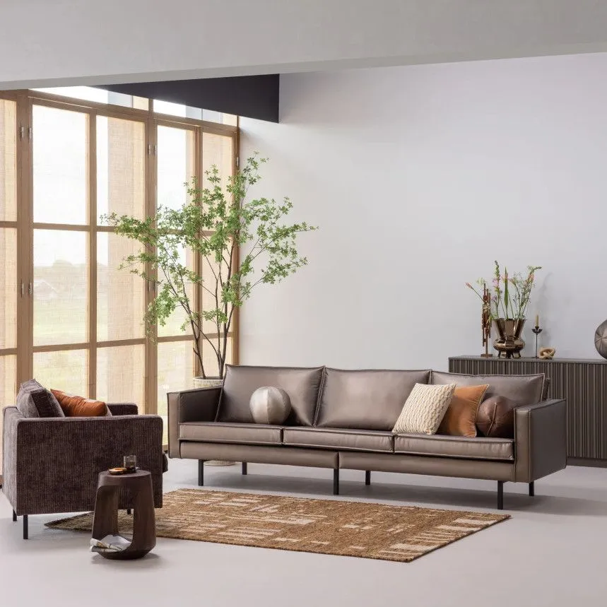 WOOOD Diivan Rodeo metallik vaskpruun