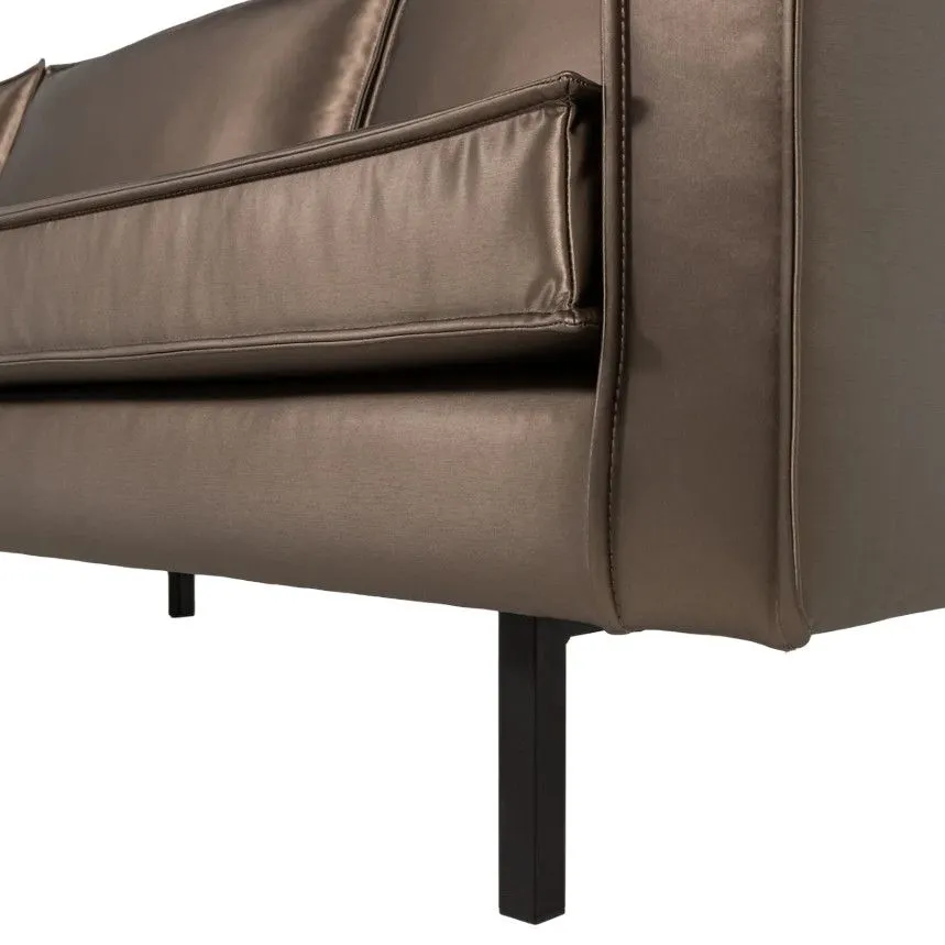 WOOOD Diivan Rodeo metallik vaskpruun