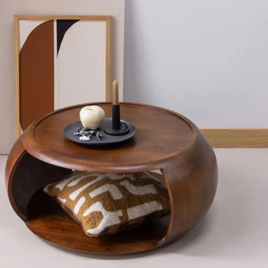 WOOOD diivanilaud Cole pruun