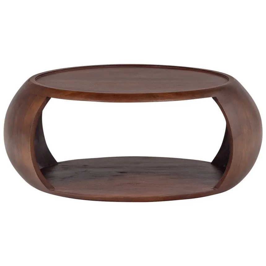 WOOOD diivanilaud Cole pruun