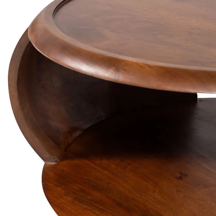 WOOOD diivanilaud Cole pruun