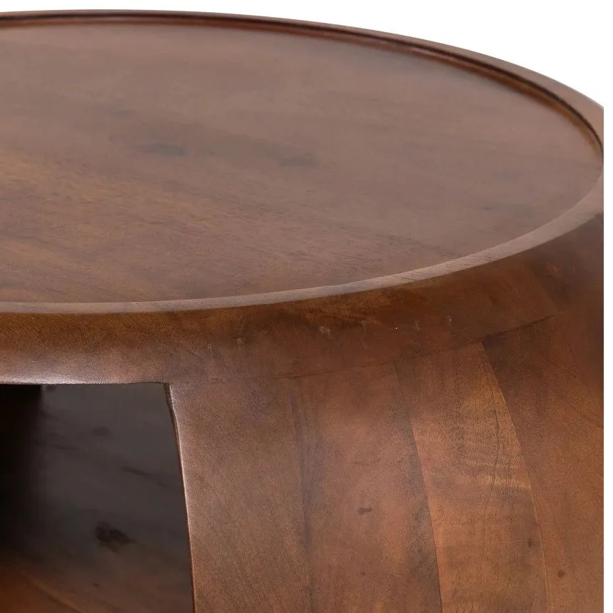 WOOOD diivanilaud Cole pruun