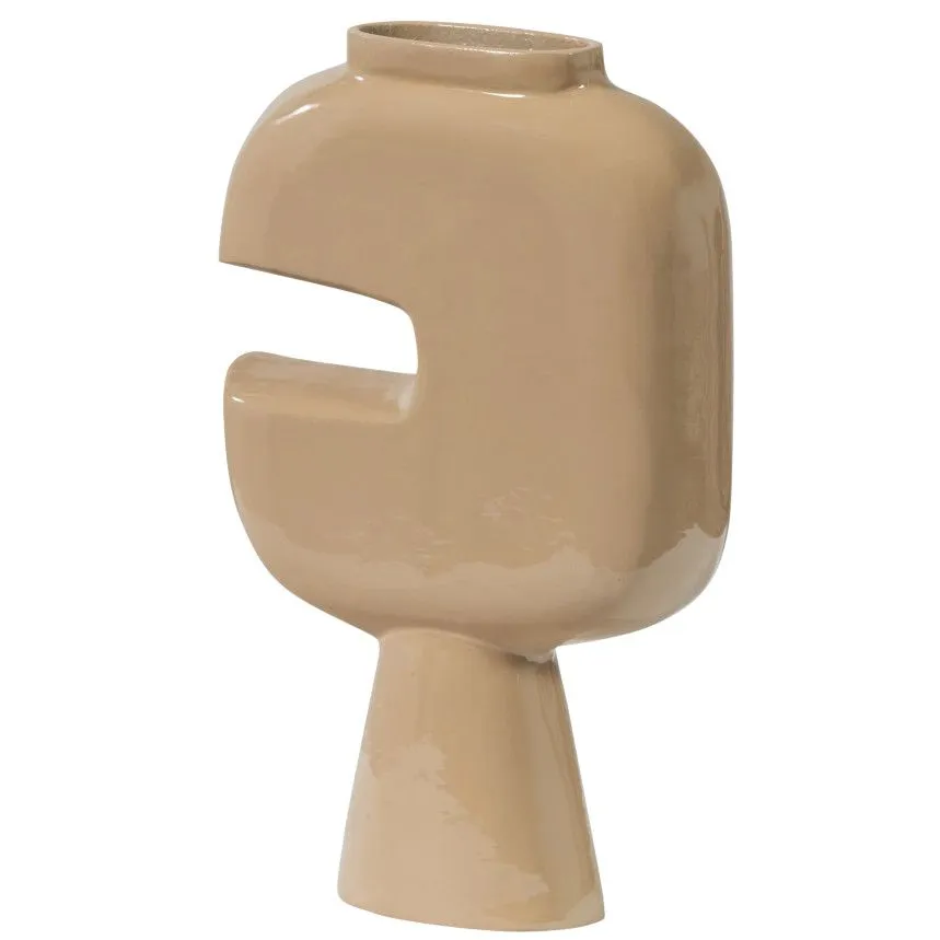 WOOOD vaas Gianna H35 sand