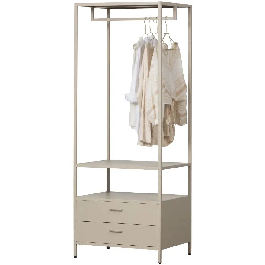 WOOOD avatud riidekapp Ferris 70 sand