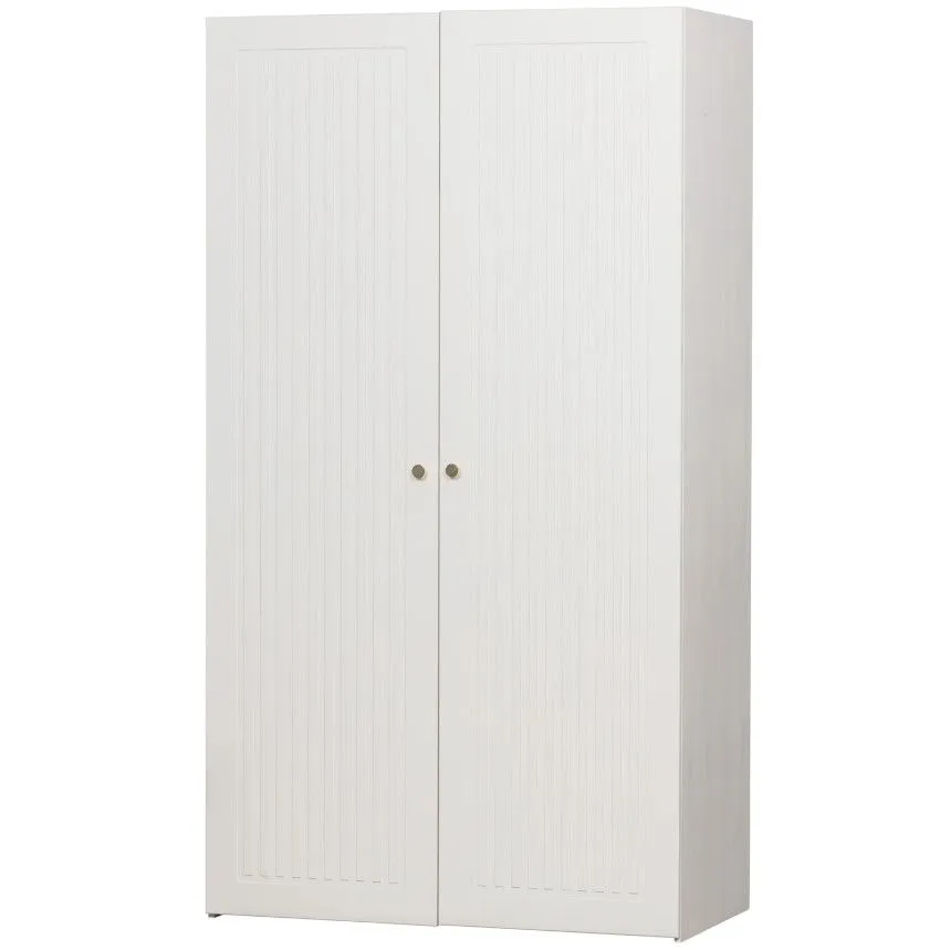 WOOOD riidekapp Spike 2u valge