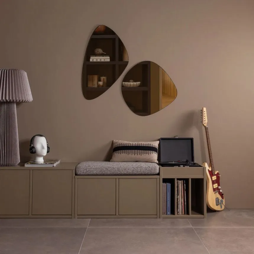 WOOOD pinkkapp+padi Turner 2u pruun