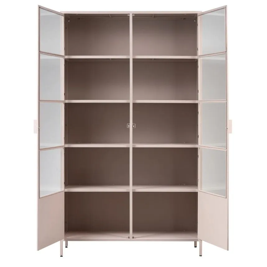 WOOOD vitriinkapp Ronja XL 2u vanaroosa