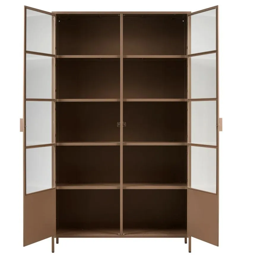 WOOOD vitriinkapp Ronja XL 2u pruun