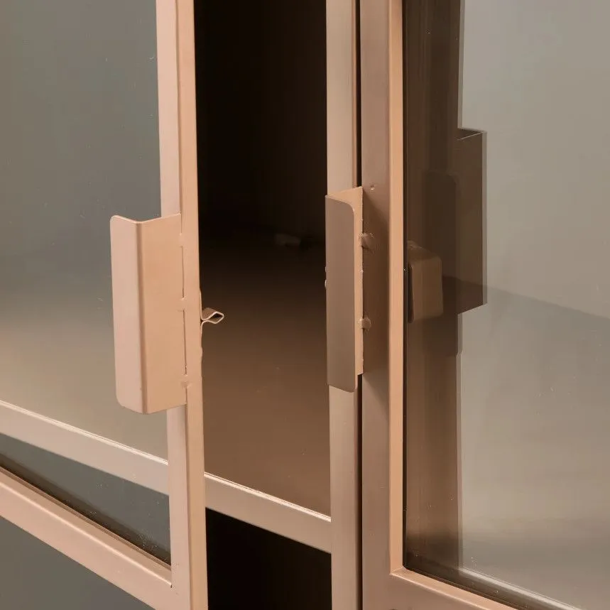 WOOOD vitriinkapp Ronja XL 2u pruun