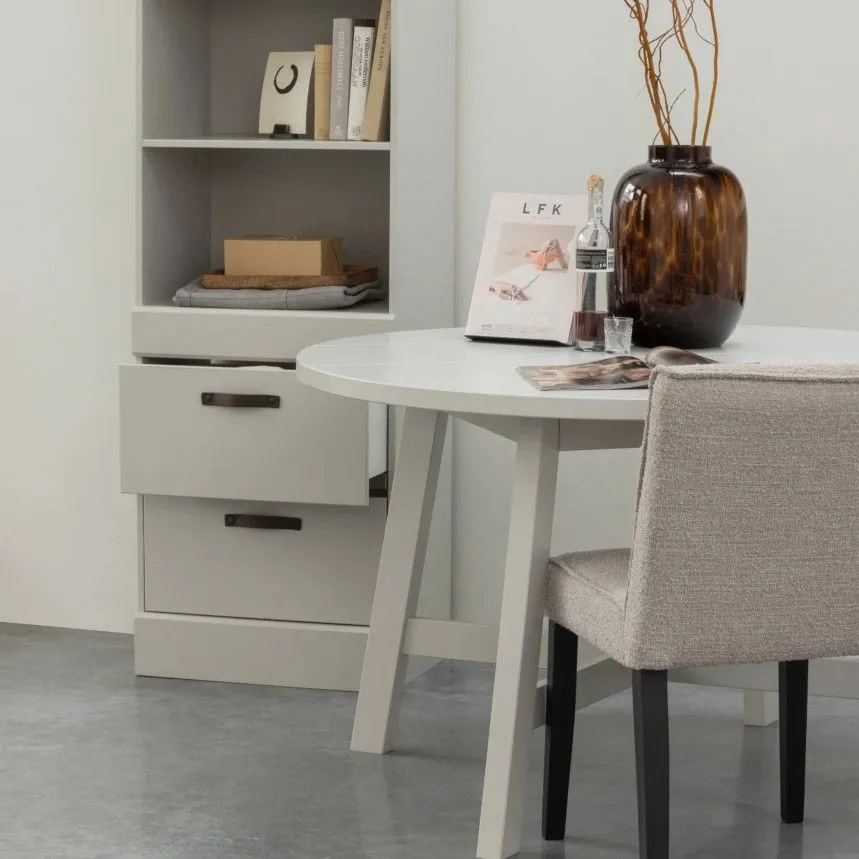 WOOOD raamaturiiul Bold 2s valge