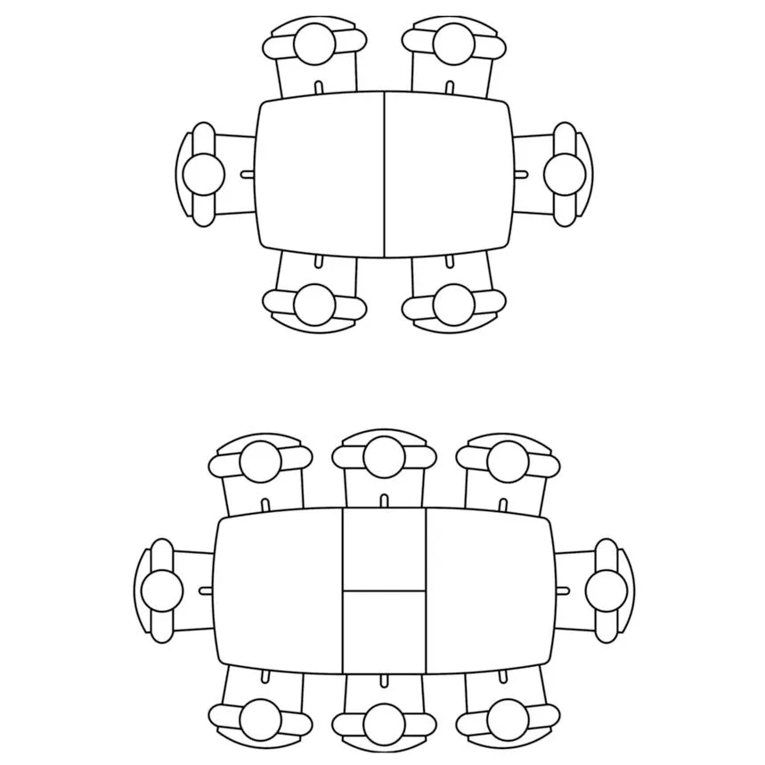 Pikendatav söögilaud Yense 80x125/165 taupe/must