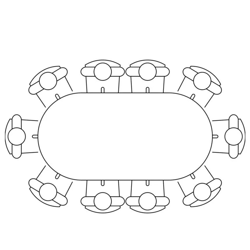 Söögilaud Oscar 100x200 taupe/must