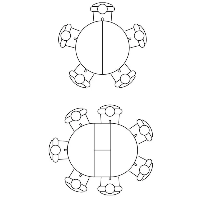 Pikendatav söögilaud Diano D110/144 must
