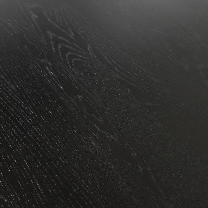 WOOOD söögilaud Arthur 90x220 must