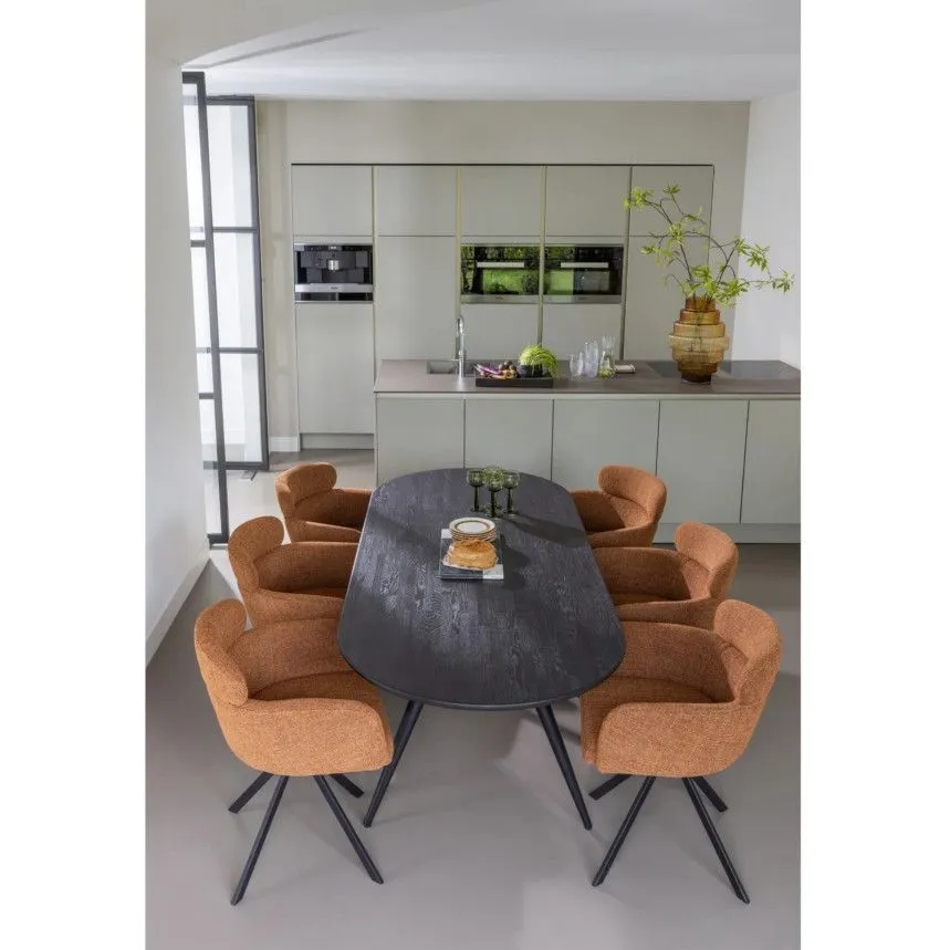 WOOOD söögilaud Tablo 89x219 pruun