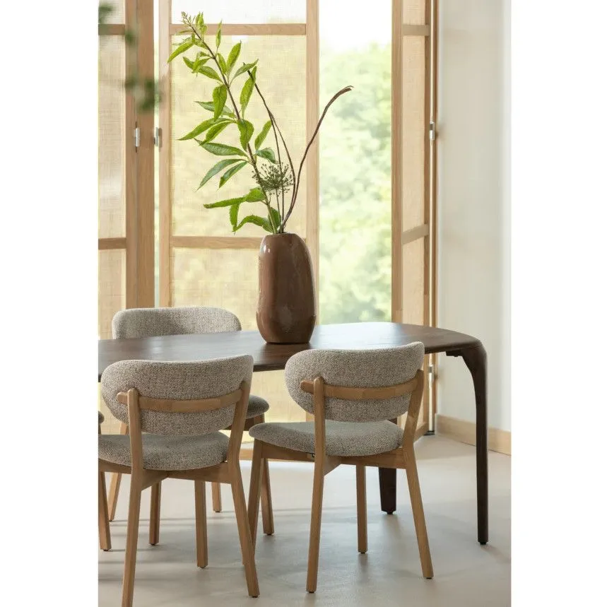 WOOOD söögilaud Fiore 95x230 pähkel