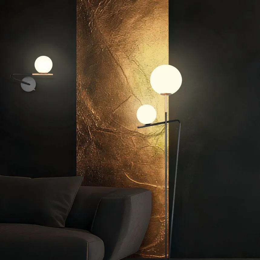 Select seinalamp Flaming must/kuldne