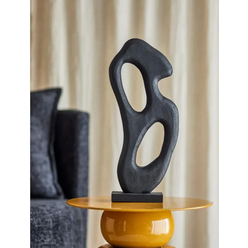 Bloomingville dekoratiivkuju Elya must