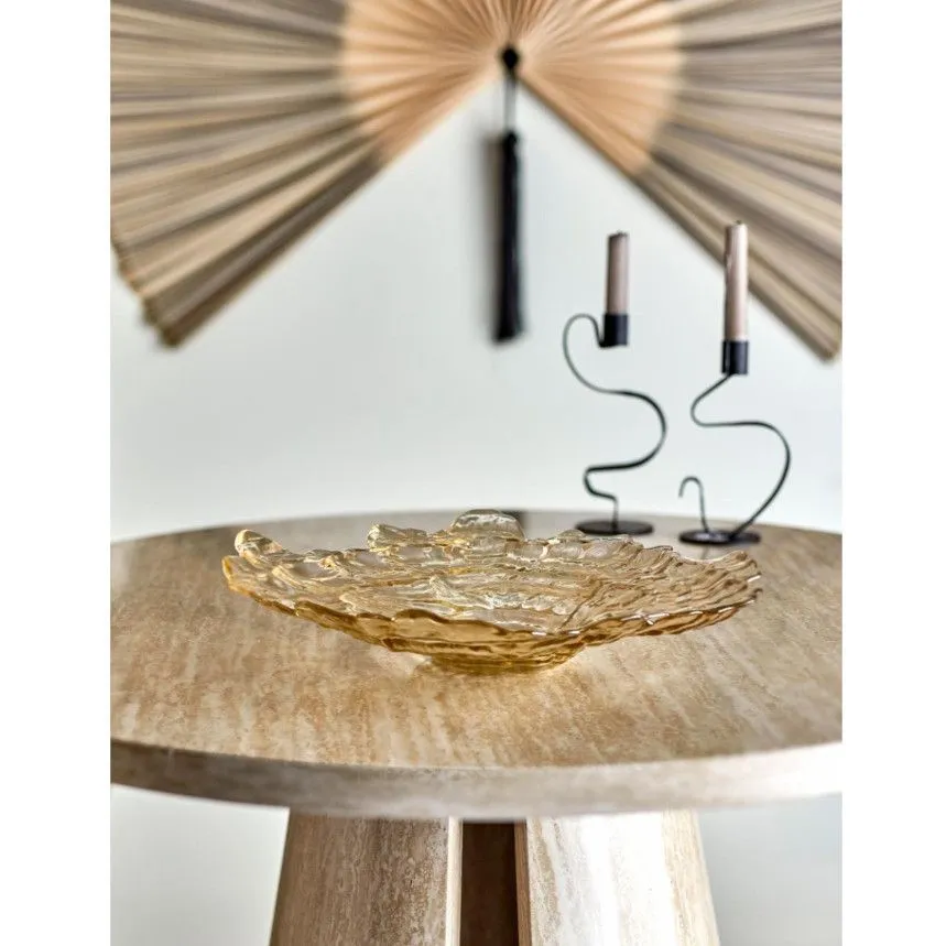 Bloomingville klaaskauss Asimi D38.5 helepruun