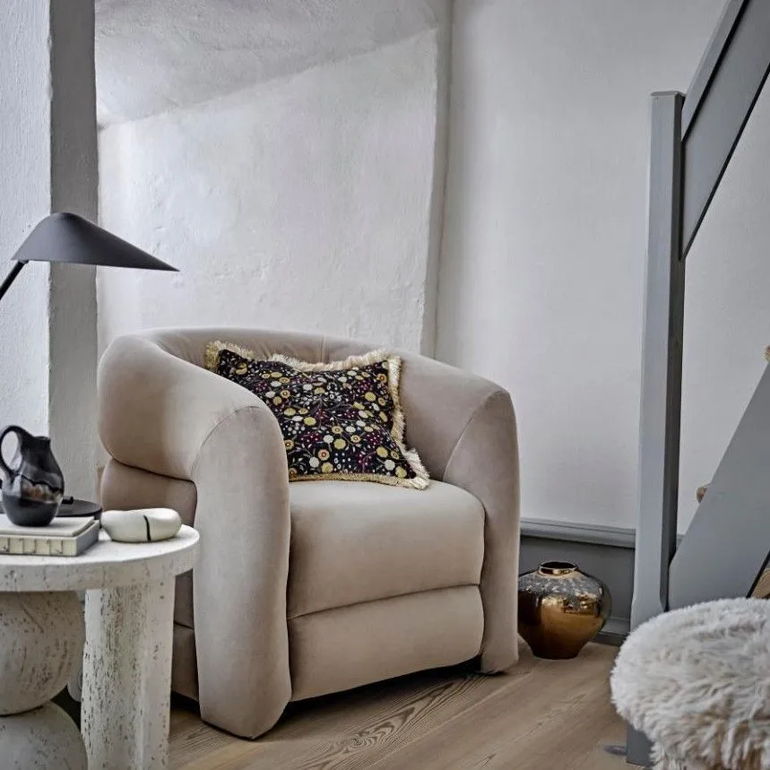 Bloomingville dekoratiivpadi Eydis 45x45 sinine