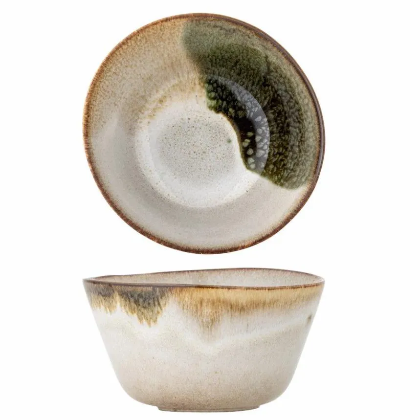 Bloomingville kauss Jules D15.5 roheline/beež