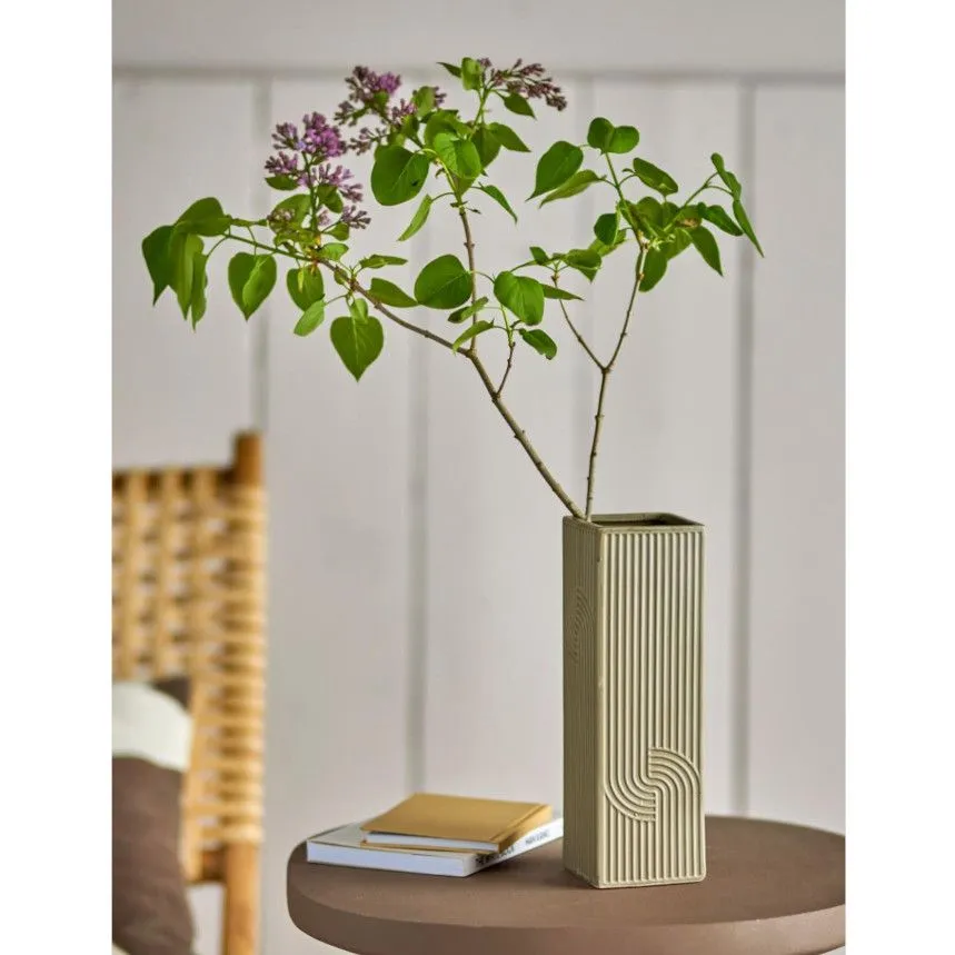 Bloomingville dekoratiivne vaas Heeira H26 beež