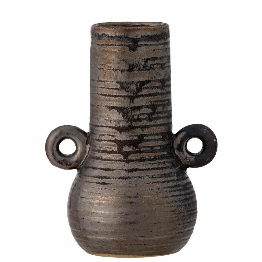 Bloomingville vaas Casaya H13.5 pruun